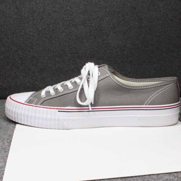 PF Flyers Sneakers Center Lo Reissue Gray Grey MC1002NV Mens Size 12 - Picture 6 of 14